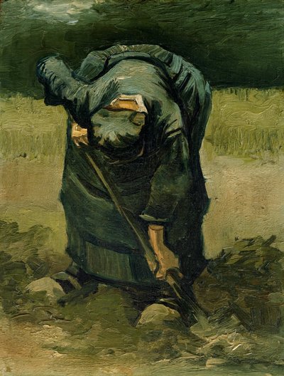 Bäuerin beim Graben, 1885 von Vincent van Gogh
